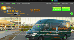 Desktop Screenshot of park-to-fly24.de