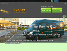 Tablet Screenshot of park-to-fly24.de